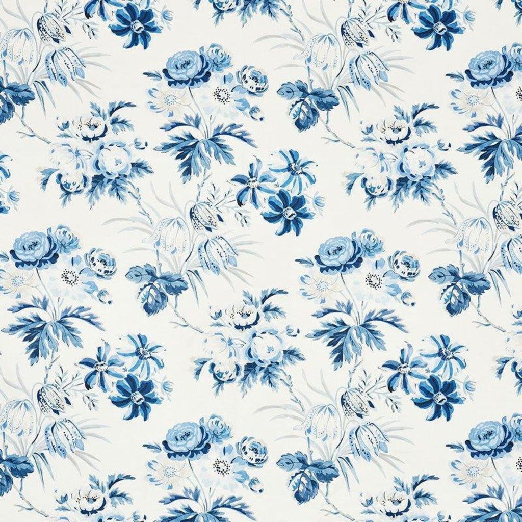 Cecil Chintz Fabric in Delft - Fabric - The Well Appointed House