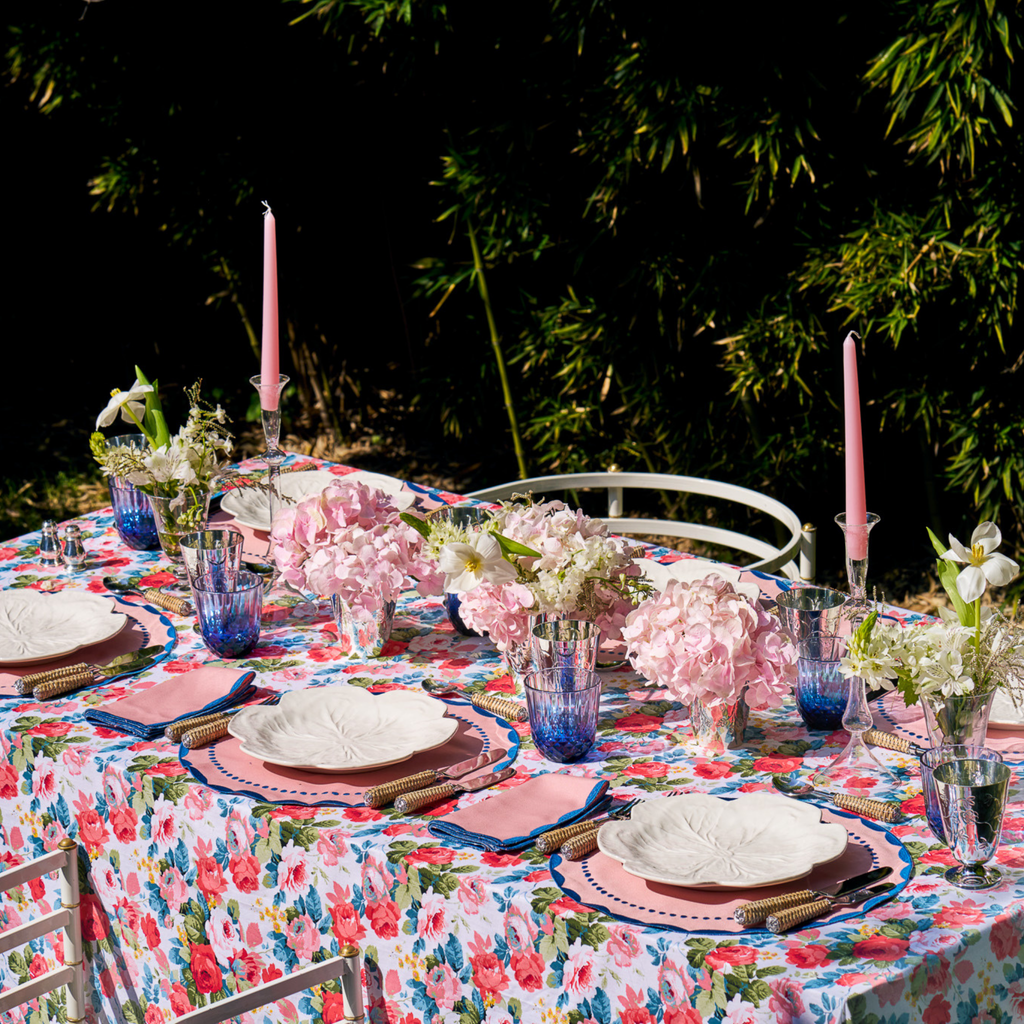 Charlotte Floral Tablecloth - The Well Appointed House