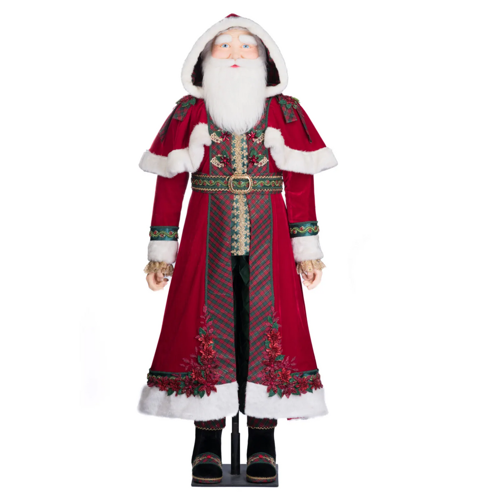 Christopher Magic Life Size Santa Christmas Decoration - The Well Appointed House