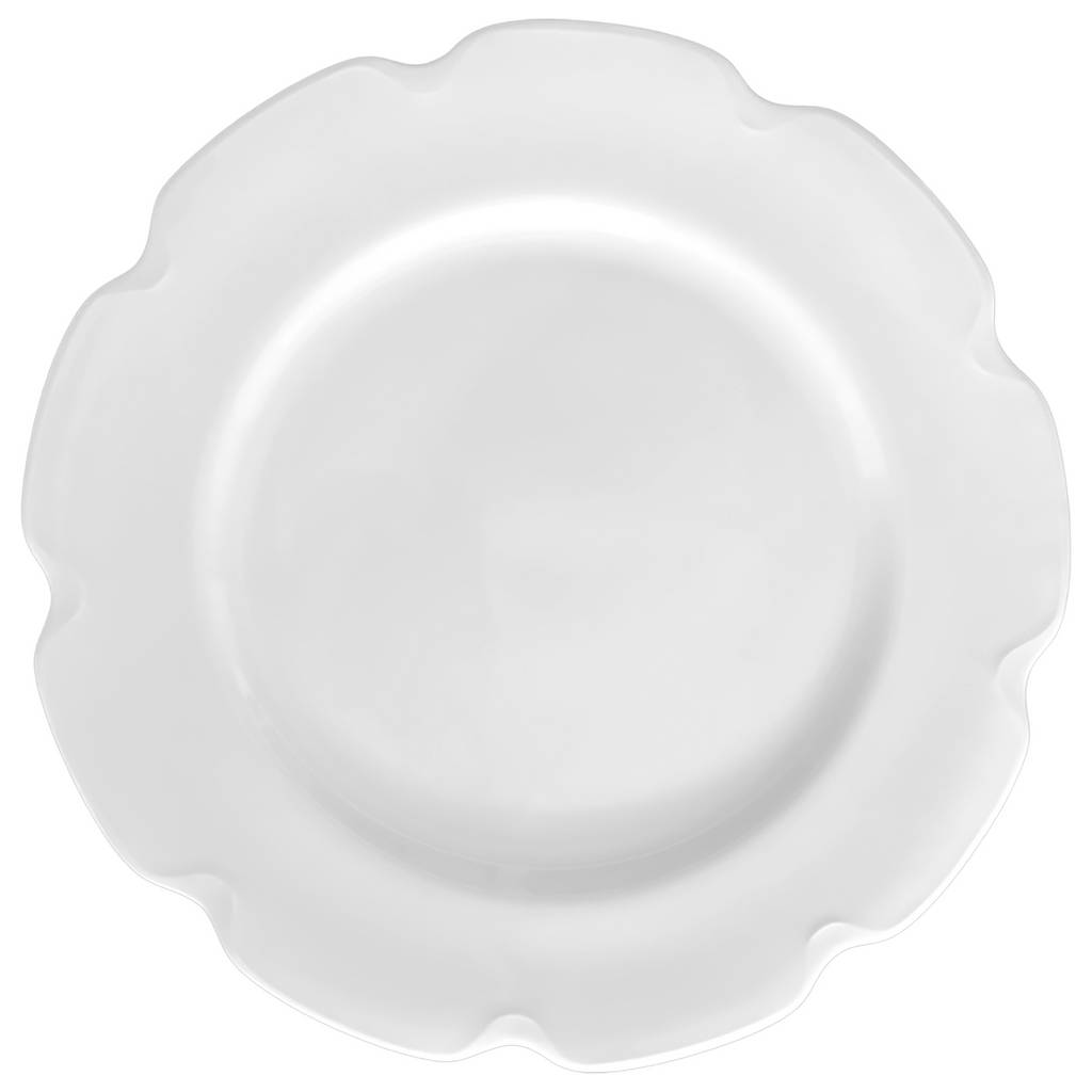 Grace White Dinner Plate - The Well Appointed House