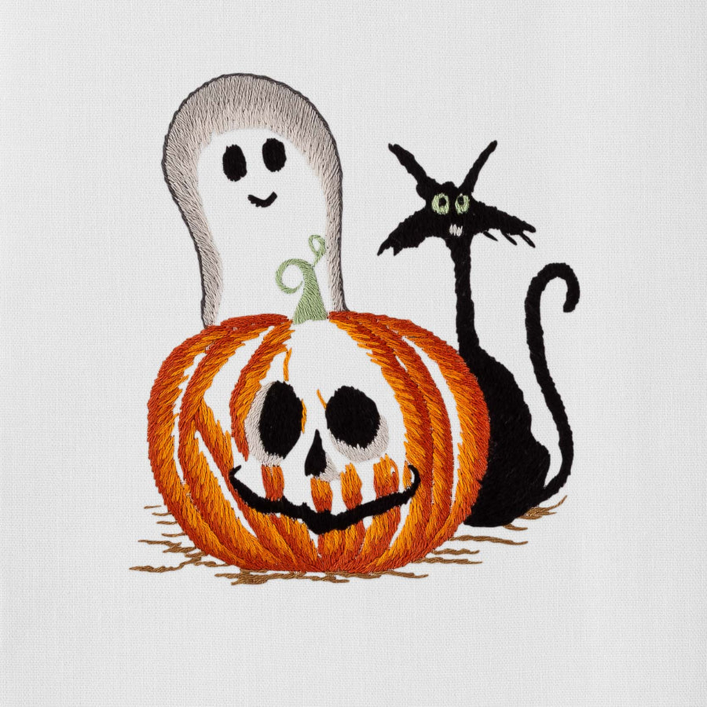 Set of 2 Halloween Friends Hand Towels - The Well Appoind House