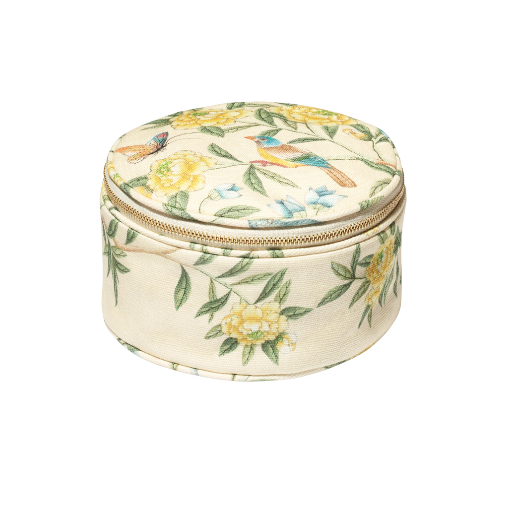 Heathcote Round Jewelry Case - The Well Appointed House