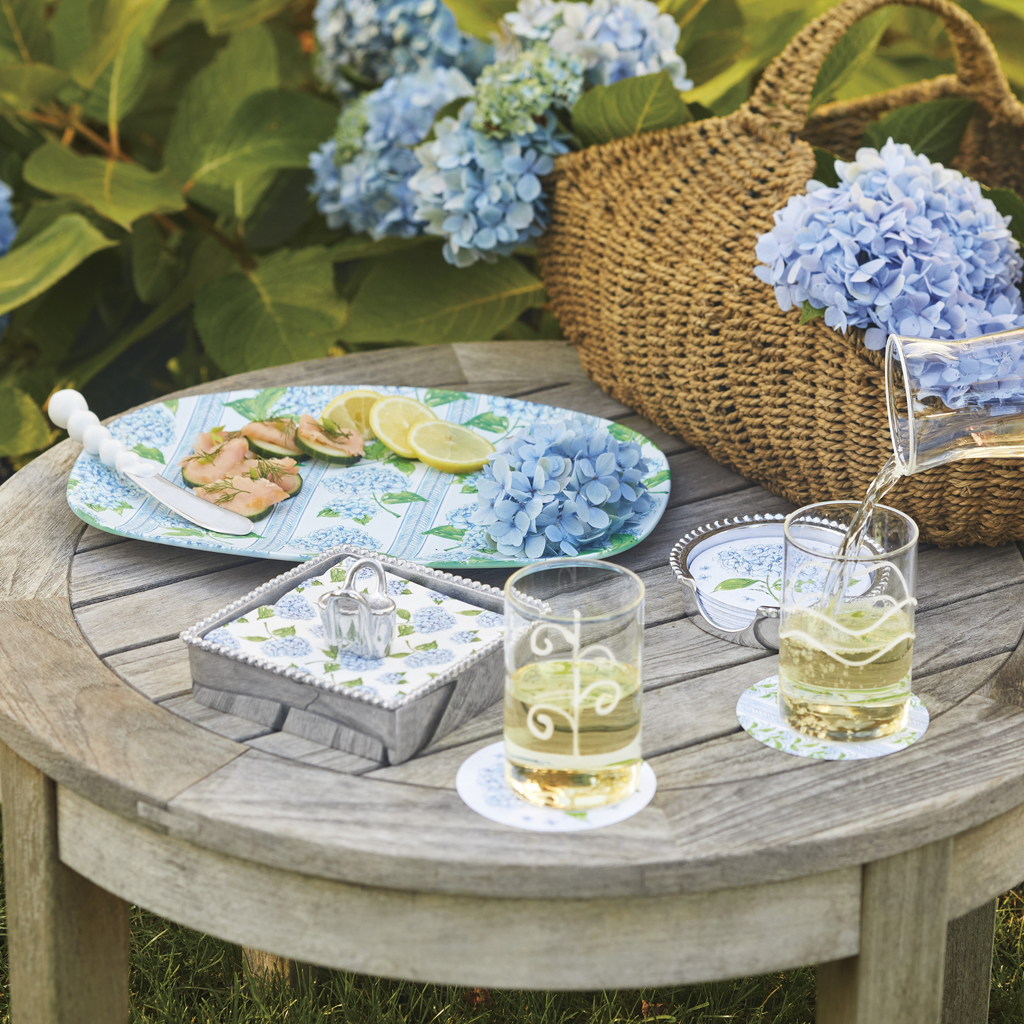 Hydrangea Platter - The Well Appointed House