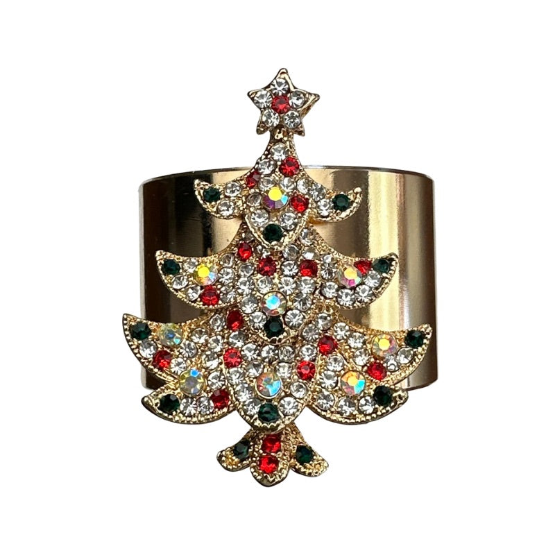 Studio Collection: Christmas Tree Napkin Ring - The Well Appoitned House