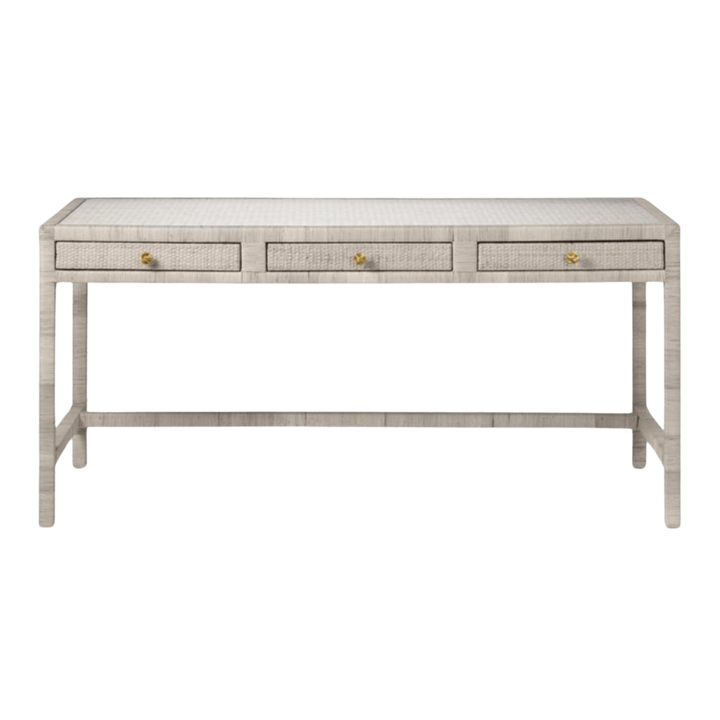 Isla Three Drawer Desk -Available in Multiple Finishes - The Well Appointed House