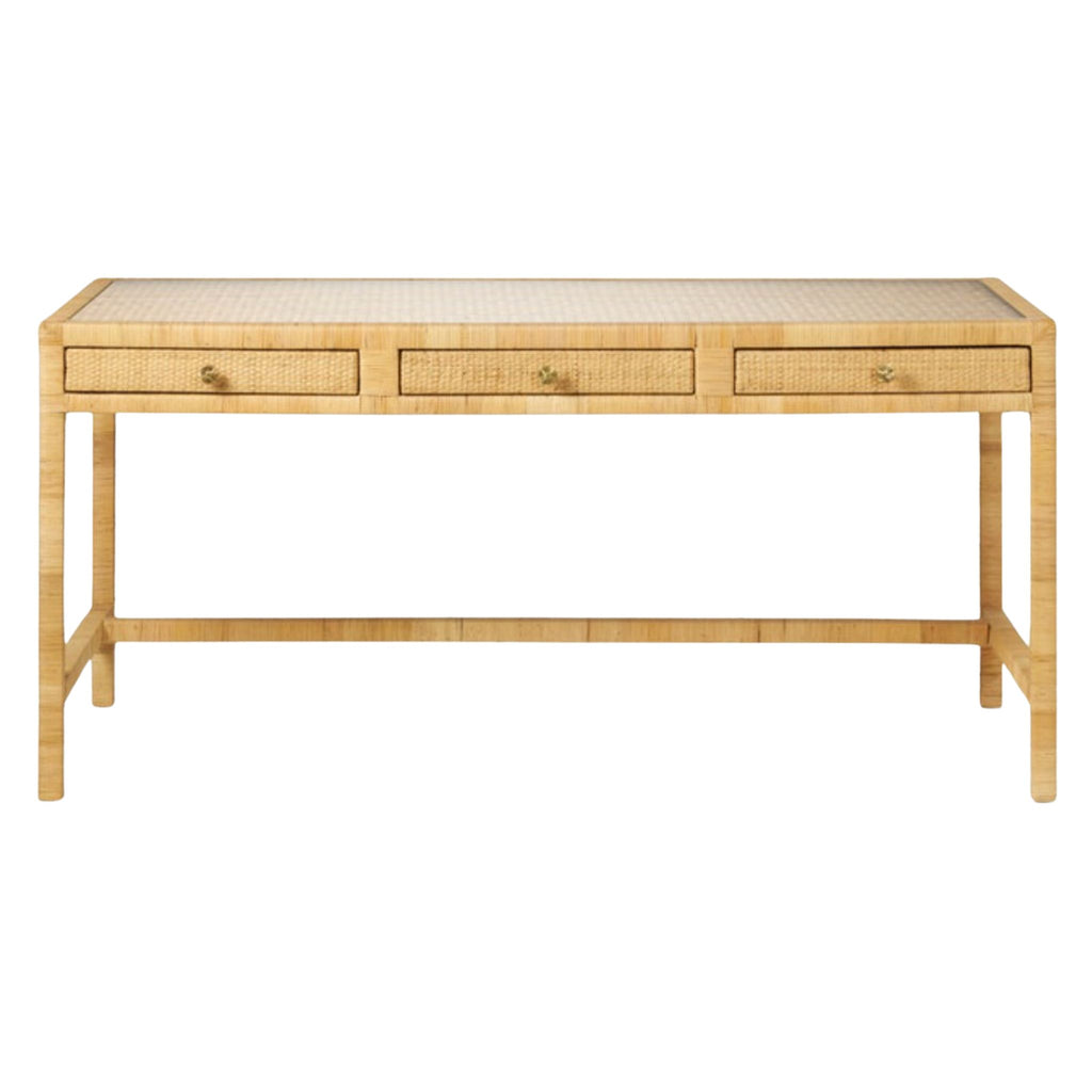 Isla Three Drawer Desk -Available in Multiple Finishes - The Well Appointed House