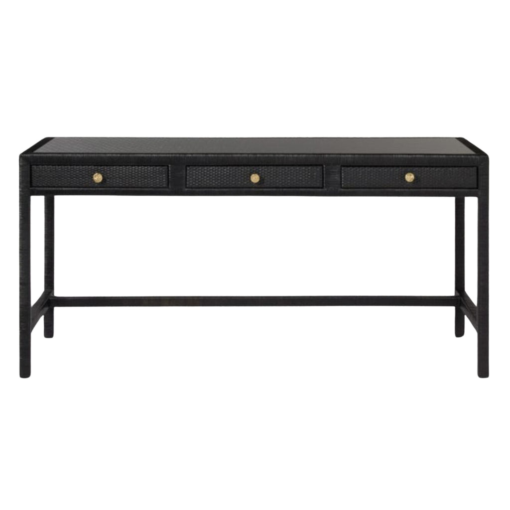 Isla Three Drawer Desk -Available in Multiple Finishes - The Well Appointed House