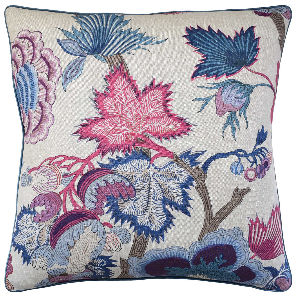 Indienne Jacobean Design Throw Pillow - The Well Appointed House