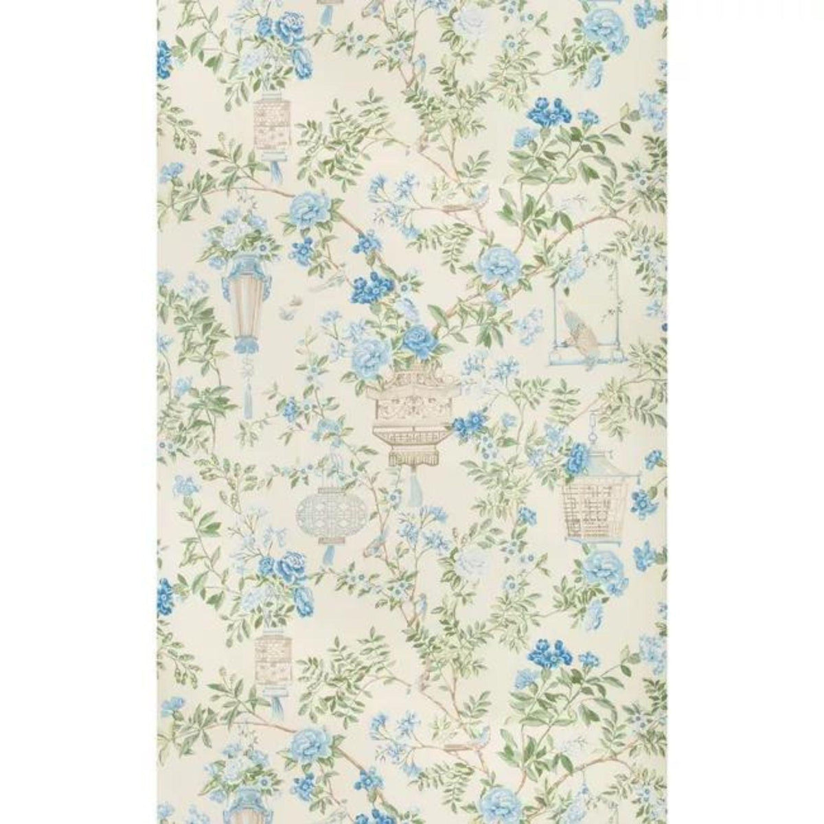 Jardin Fleuri Wallpaper in Delft – The Well Appointed House