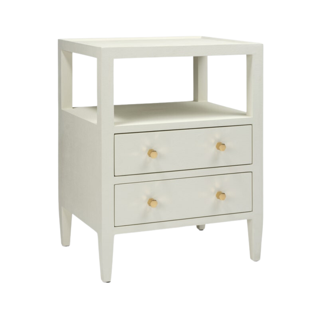 Jarin Two Drawer Nightstand -Available in Multiple Finishes - The Well Appointed House