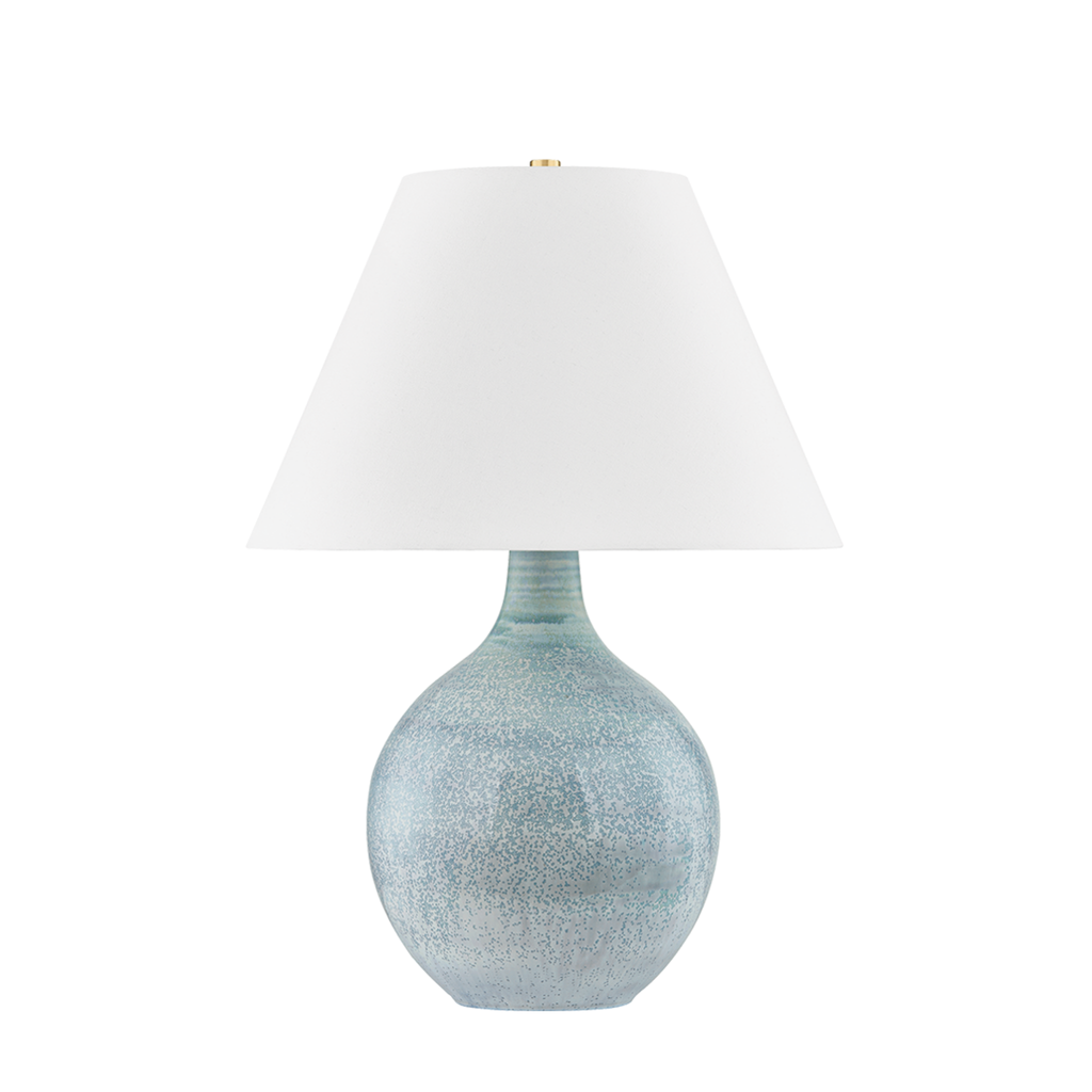 Kearny Glazed Gourd Style Table Lamp - The Well Appointed House