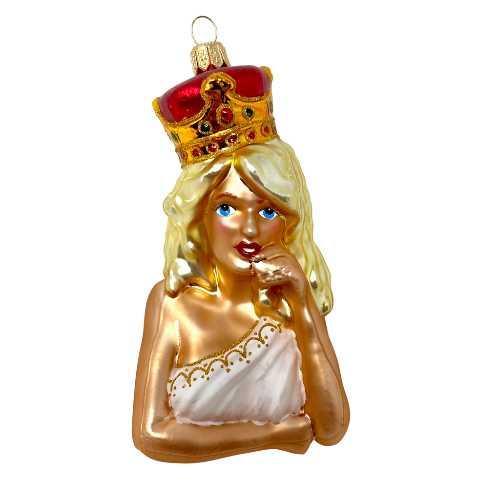 Kim Blown Glass Christmas Ornament - The Well Appointed House