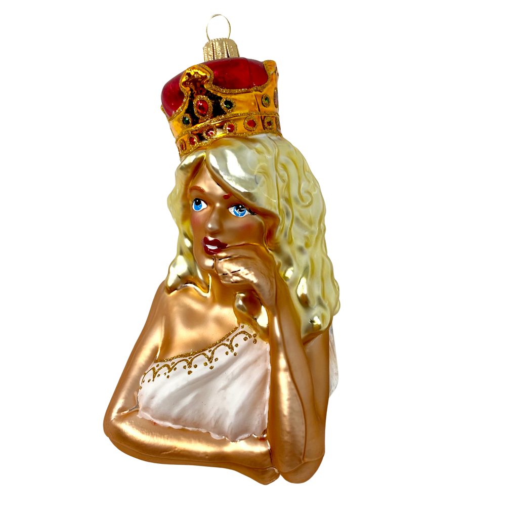 Kim Blown Glass Christmas Ornament - The Well Appointed House