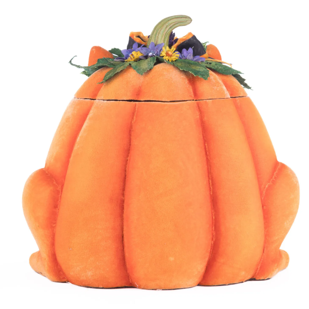 Jackie The Kitty Cat Pumpkin Candy Container - The Well Appointed House