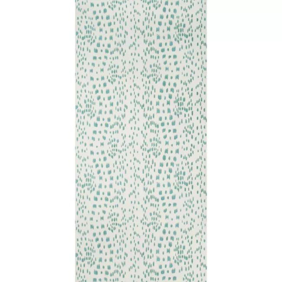 Les Touches Wallpaper in Aqua – The Well Appointed House