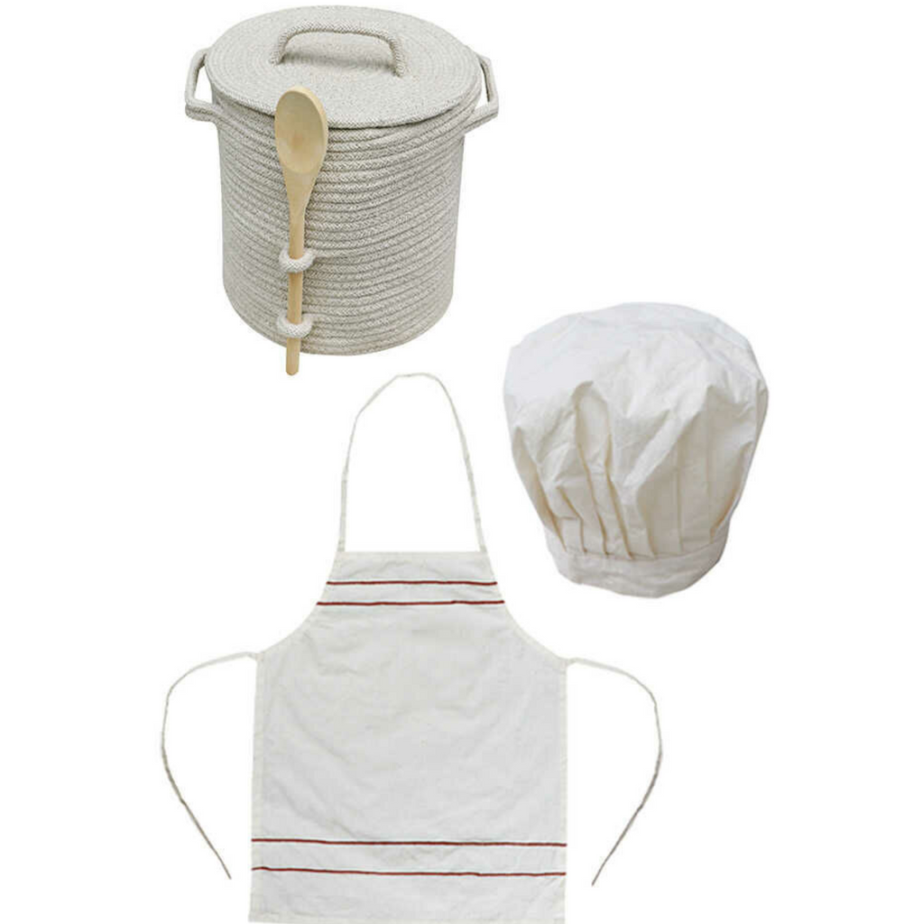 Little Chef Play Basket Set For Kids - The Well Appointed House 