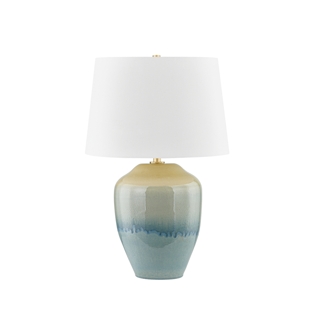 Montville Glazed Table Lamp - The Well Appointed House