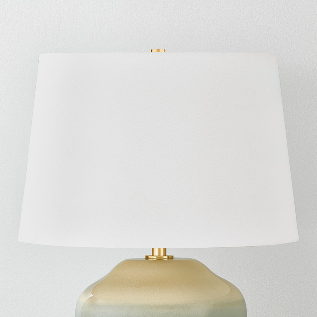 Montville Glazed Table Lamp - The Well Appointed House