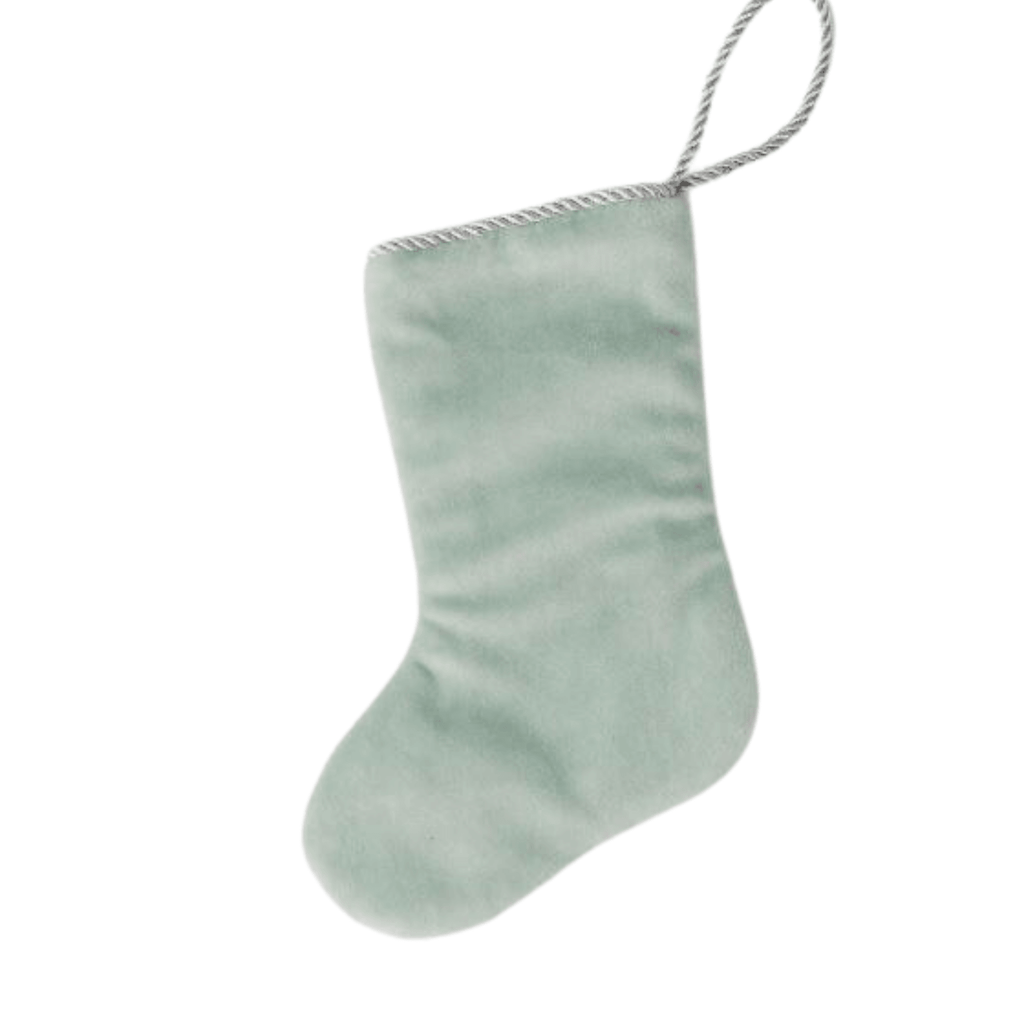 Peace on Earth- Blue Stocking - Christmas Stockings - The Well Appointed House