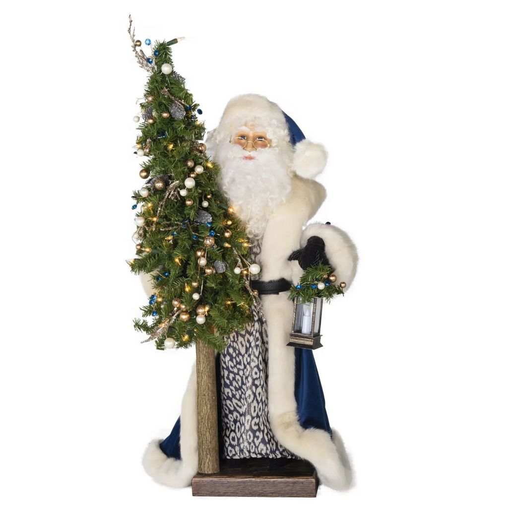 Peace Santa Tabletop Christmas Decor - The Well Appointed House