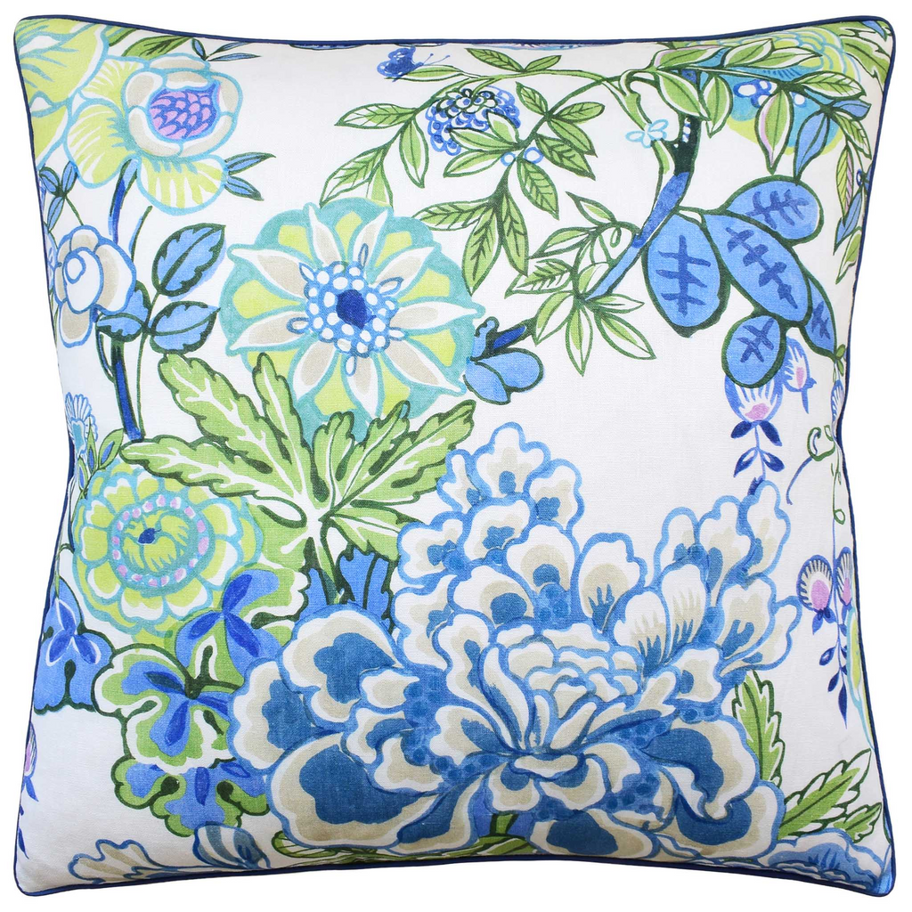 Peony Garden Design Throw Pillow - The Well Appointed House