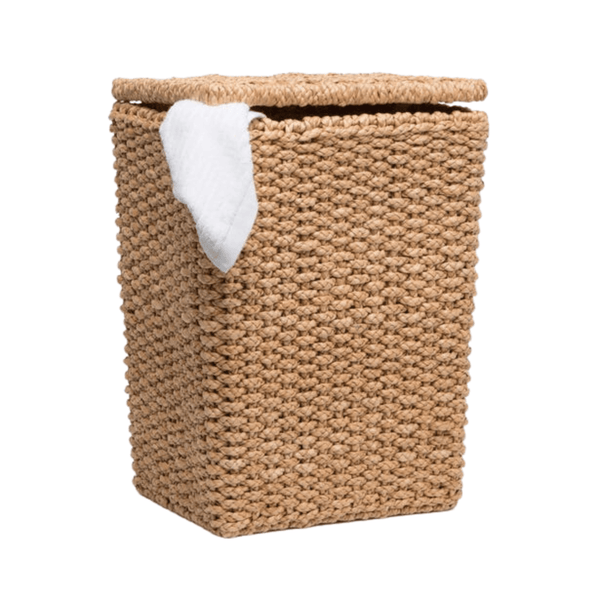 Marennes Seagrass Laundry Hamper with Lid – The Well Appointed House