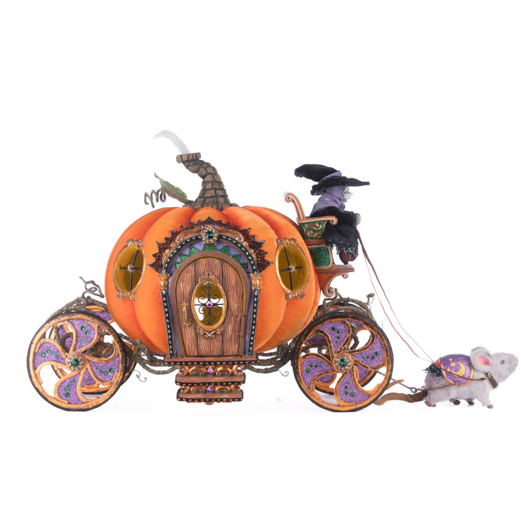 Enchanted Pumpkin Carriage - The Well Appointed House