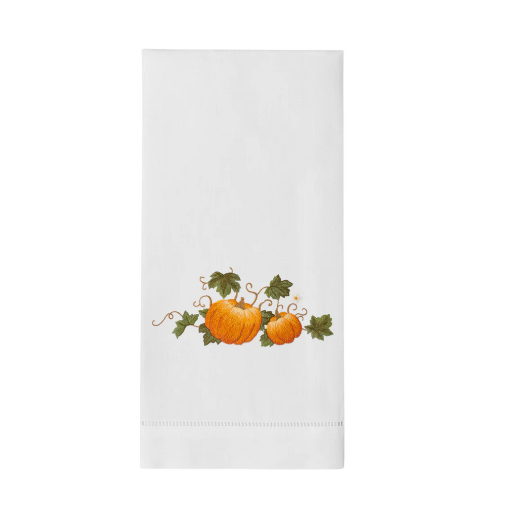 Set of 2 Pumpkins Grande Hand Towels - The Well Appointed House