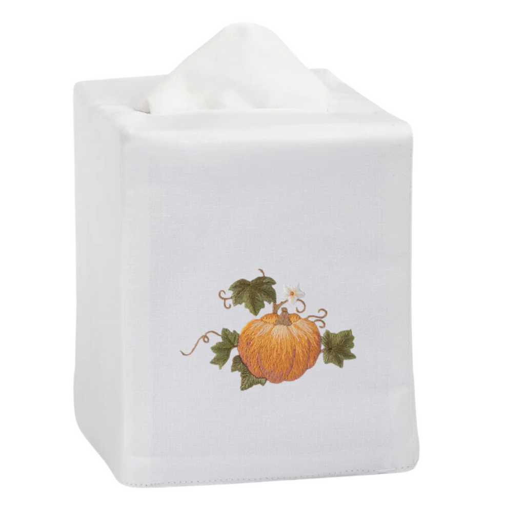 Pumpkins Grande Tissue Box Cover - The Well Appointed House