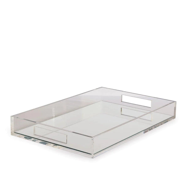 Rectangular Acrylic Tray - Whyte House Monograms