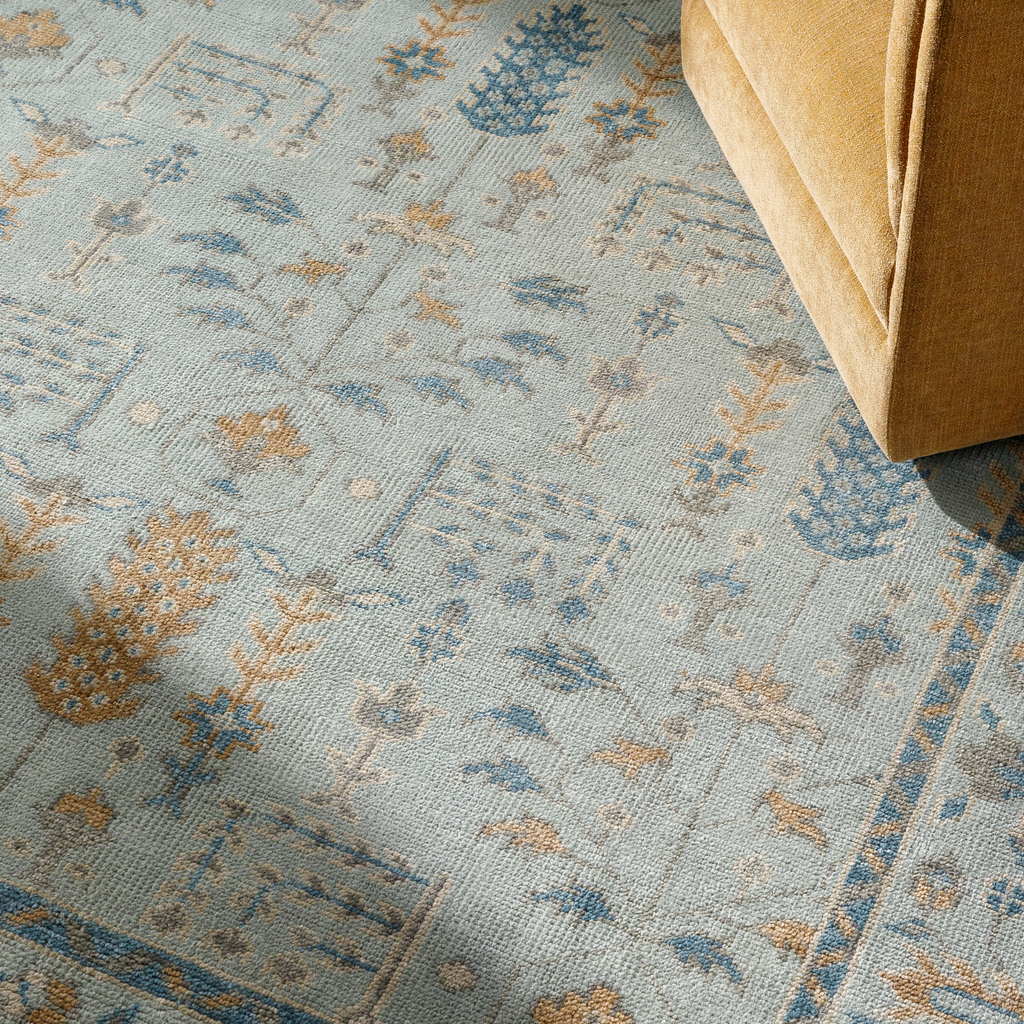 Blue Riviera Handmade Area Rug - Available in a Variety of Sizes - The Well Appointed House