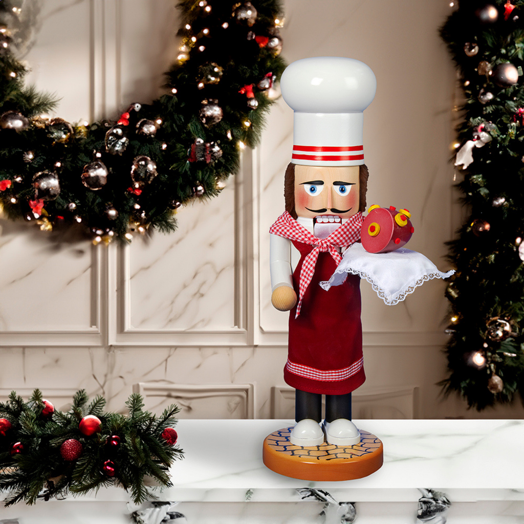 19" Steinbach Santa Chef Nutcracker - The Well Appointed House