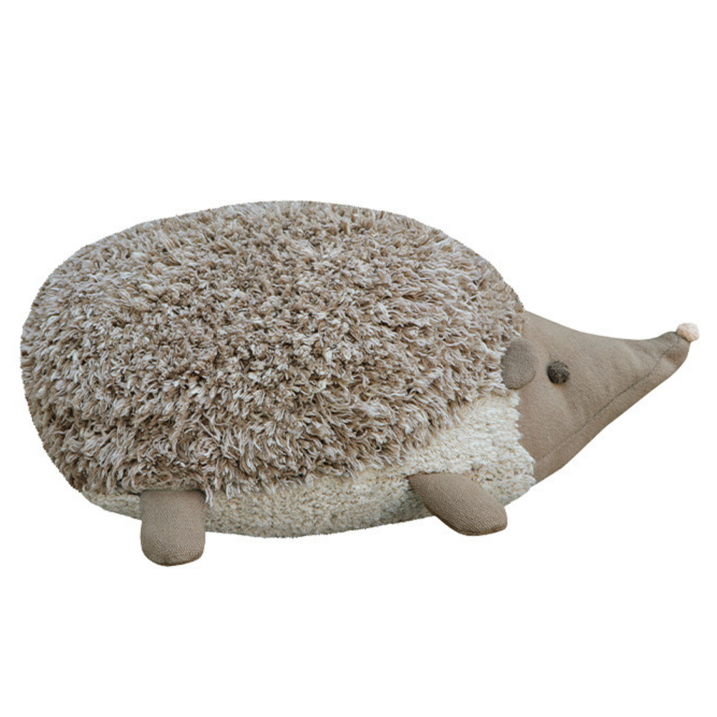 Hedgehog Decorative Pouf For Kids - The Well Appointed House