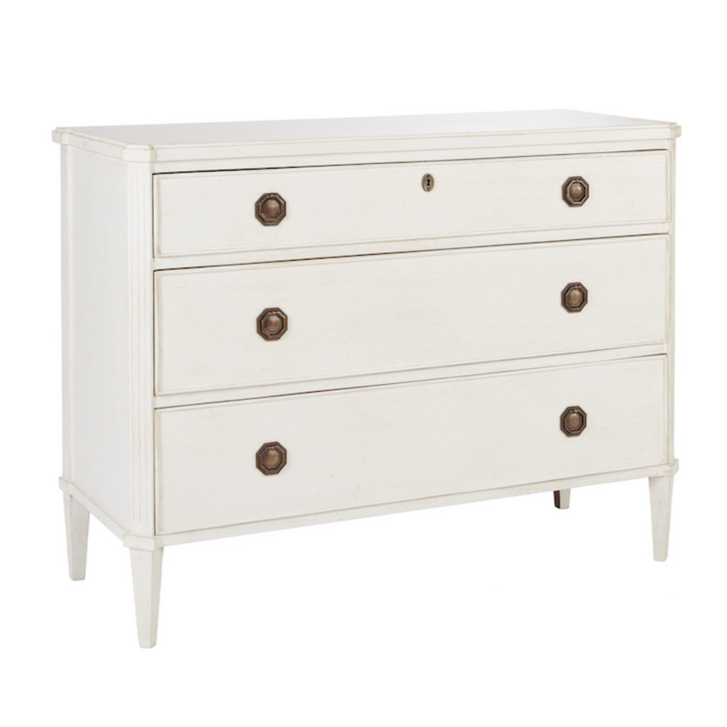 Three Drawer Sofia Chest - The Well Appointed House