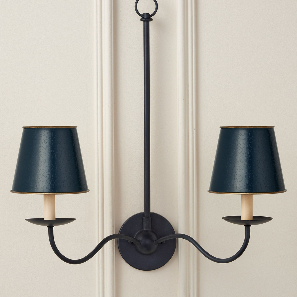 Tole Tapered Chandelier Shade - The Well Appointed House