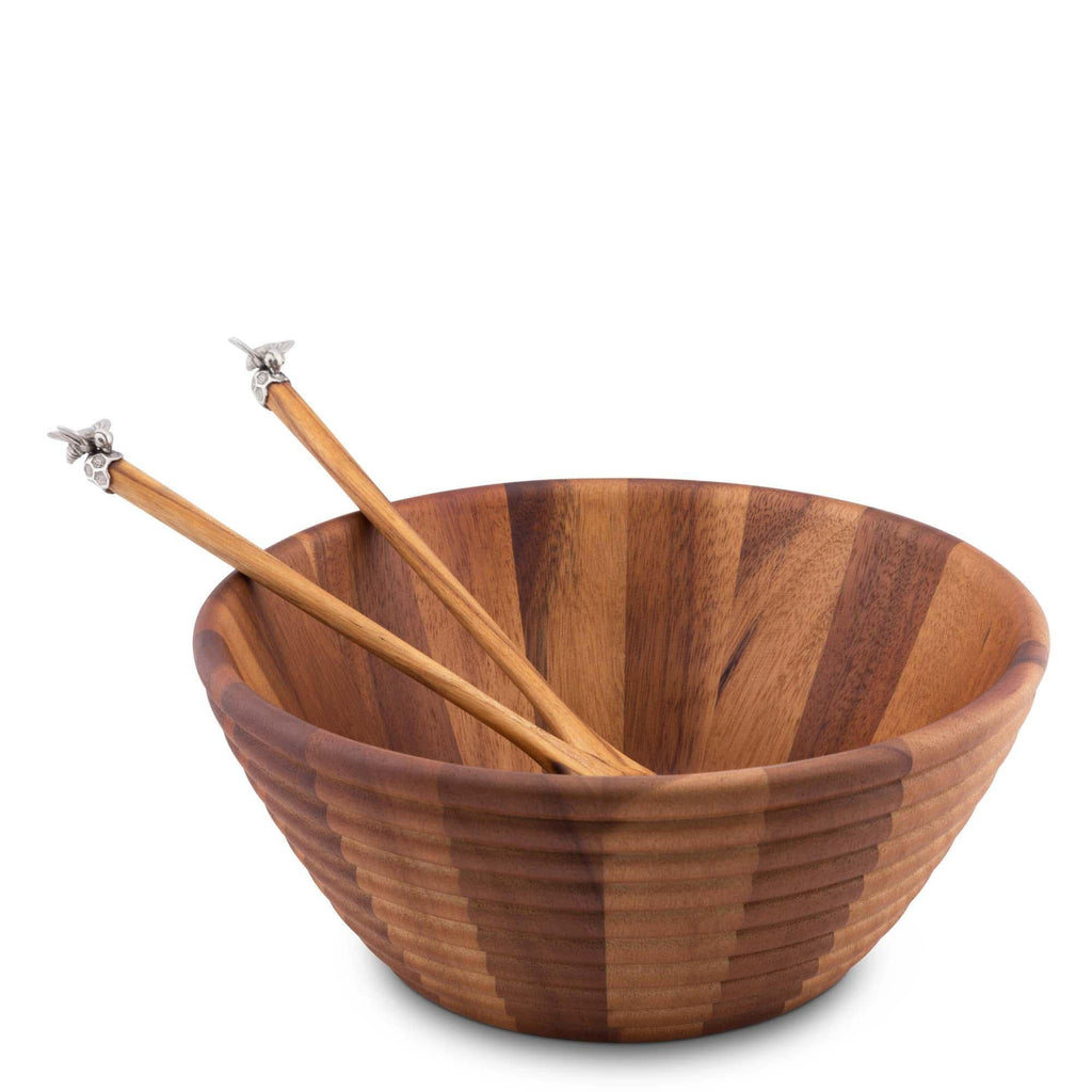 Bee Salad Bowl Set - The Well Appointed House
