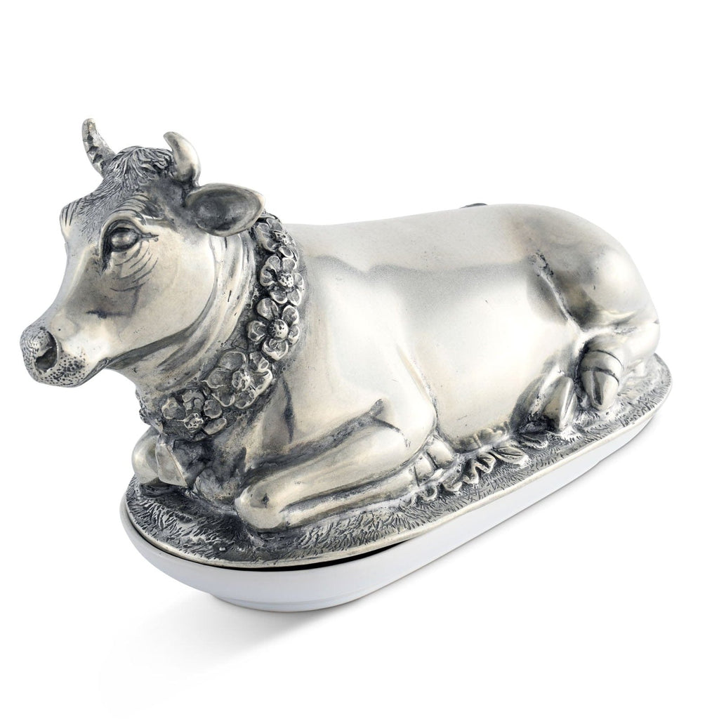 Mabel Cow Butter Dish - The Well Appointed House