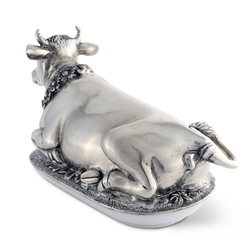 Mabel Cow Butter Dish - The Well Appointed House