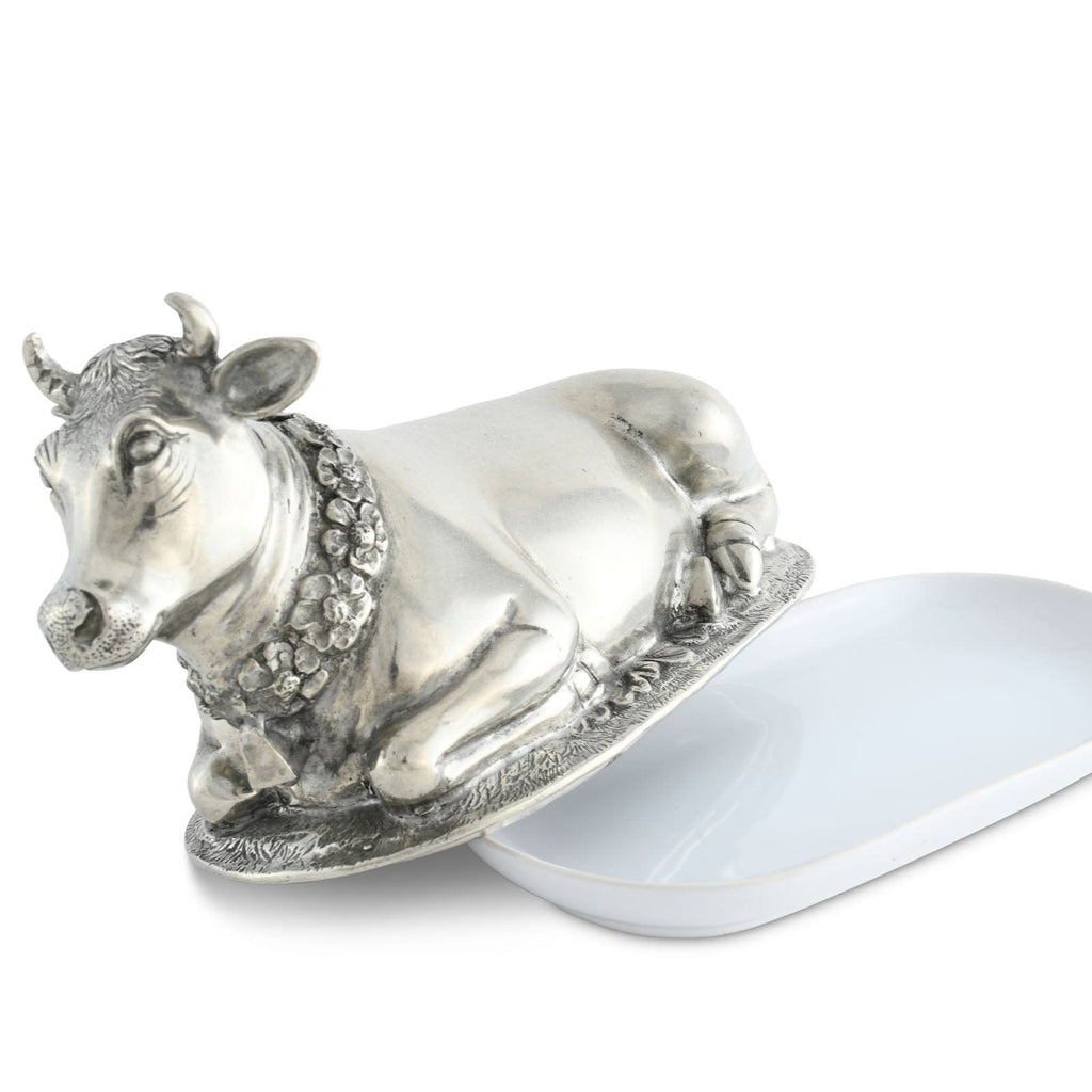 Mabel Cow Butter Dish - The Well Appointed House