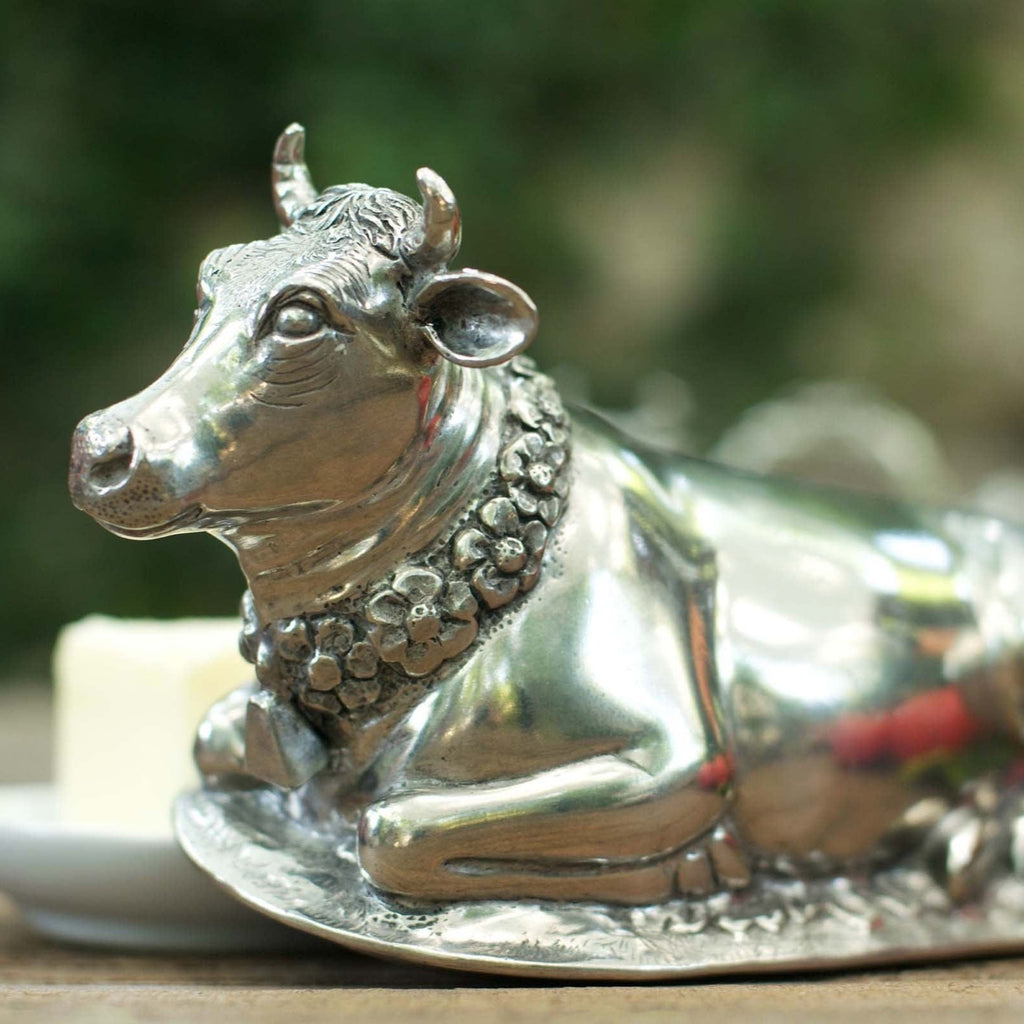 Mabel Cow Butter Dish - The Well Appointed House