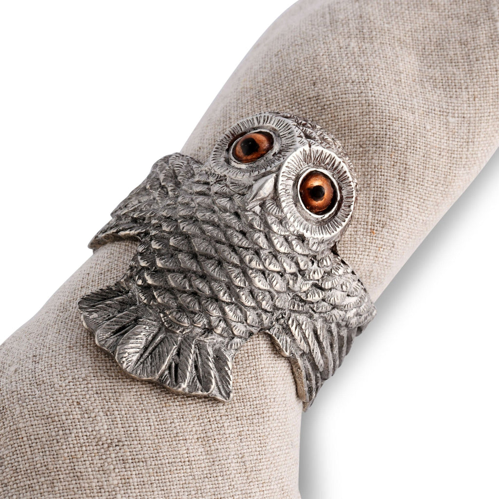 Owl Napkin Ring - The Well Appointed House