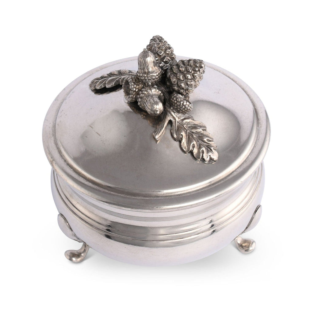 Pewter Acorn  Sauce Bowl - The Well Appointed House