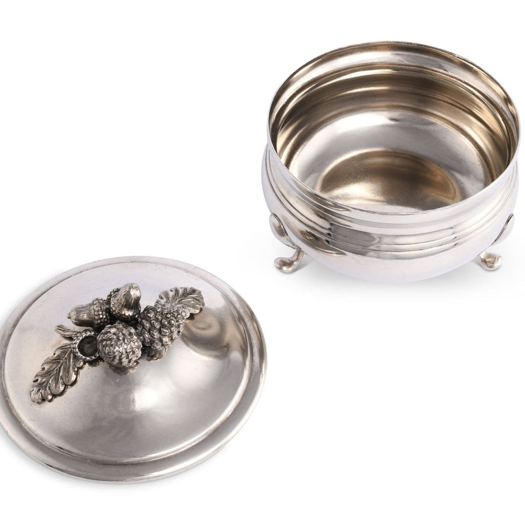 Pewter Acorn  Sauce Bowl - The Well Appointed House