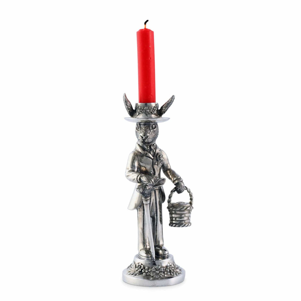 Gentleman Hare Short Candlestick - The Well Appointed House