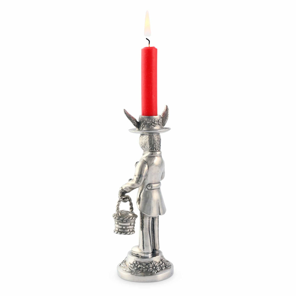 Gentleman Hare Short Candlestick - The Well Appointed House