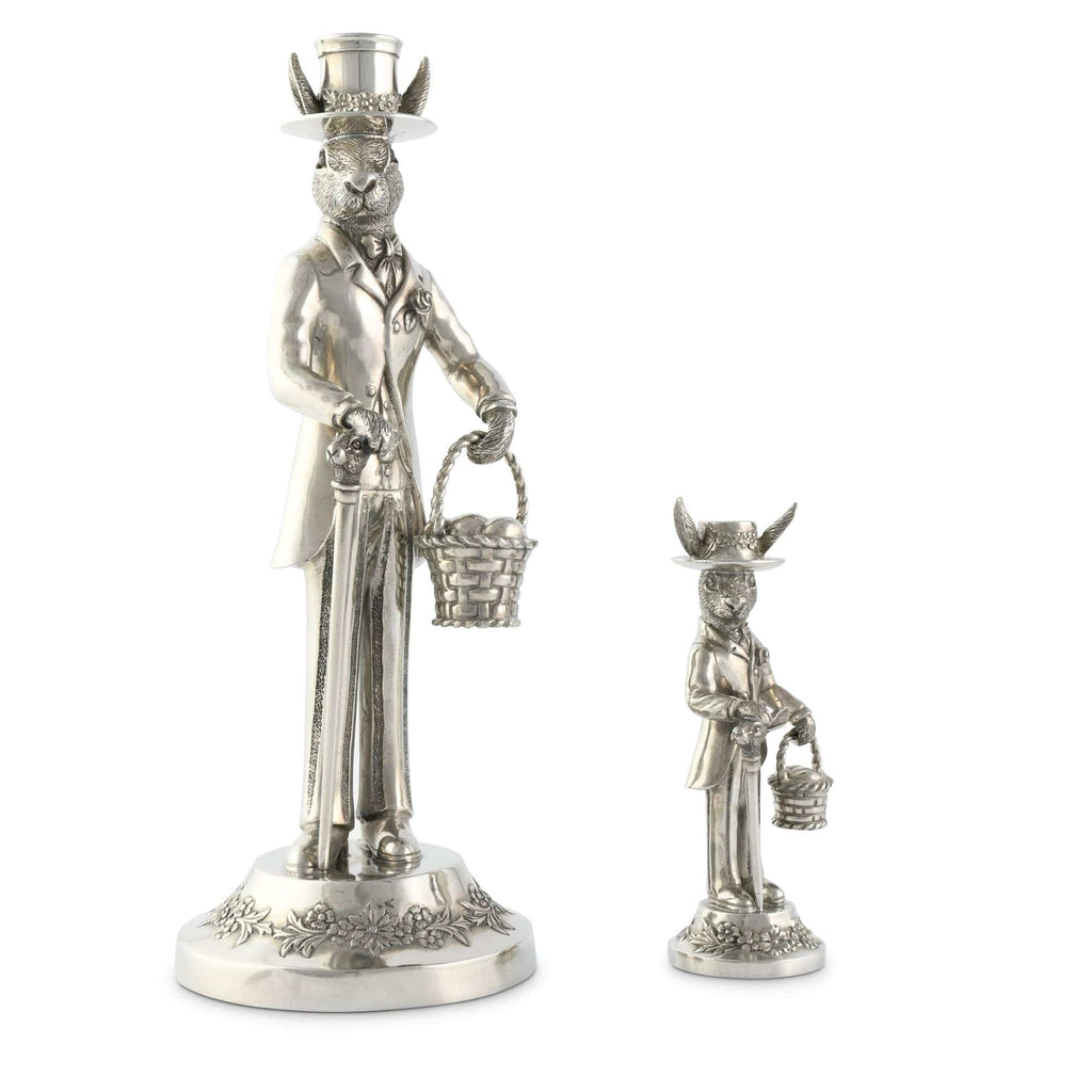 Gentleman Hare Short Candlestick - The Well Appointed House