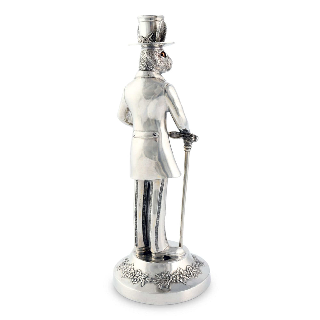 Gentleman Hare Tall Candlestick - The Well Appointed House