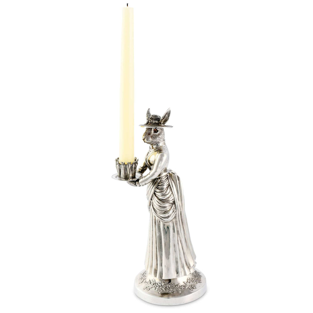 Lady Hare Tall Candlestick - The Well Appointed House