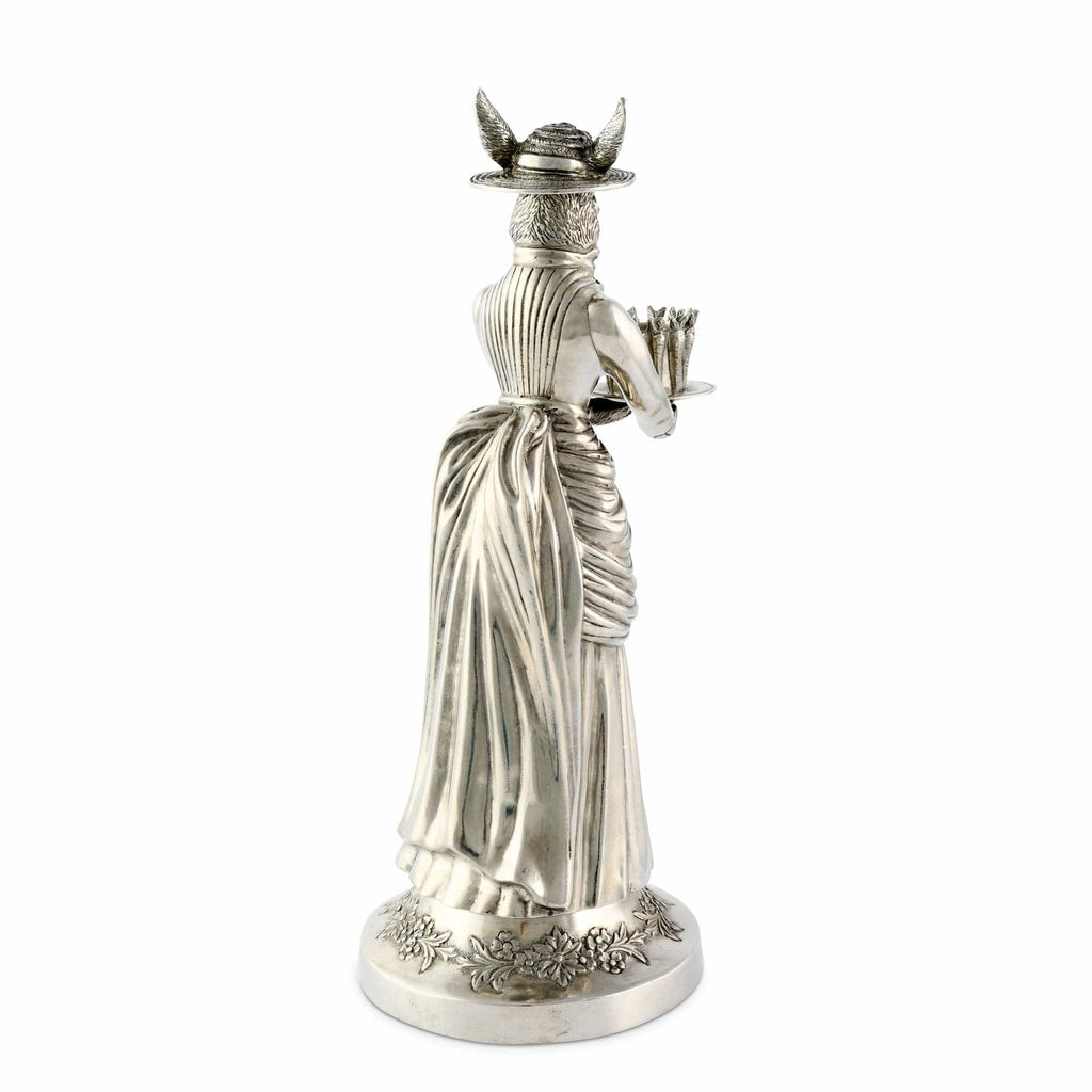 Lady Hare Tall Candlestick - The Well Appointed House