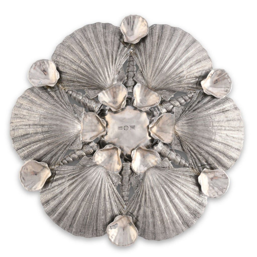 Pewter Marine Life Serving Tray - The Well Appointed House